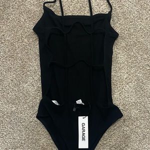 Garage black body suit